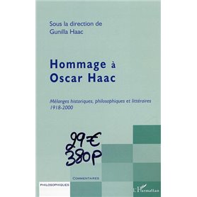 Hommage à Oscar Haac