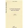 La Parole Testament suivi de Chimie