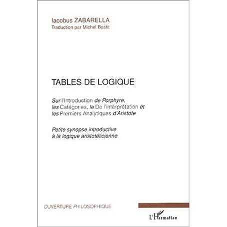 Tables de logique