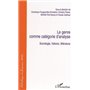 Genre comme catégorie d'analyse