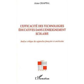 L'efficacité des technologies éducatives dans l'enseignement scolaire