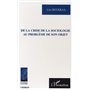 De la crise de la sociologie au problème de son objet