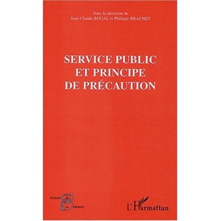 Service public et principe de précaution