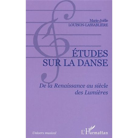 Etudes sur la danse