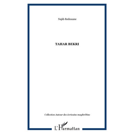 Tahar Bekri