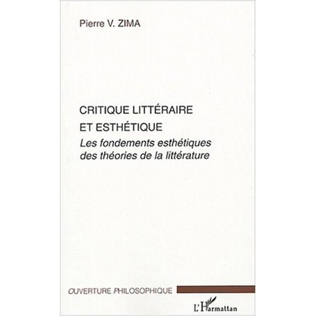 Critique littéraire et esthétique