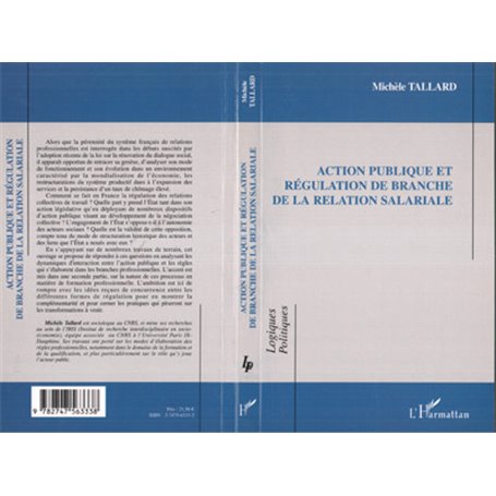 Action publique et régulation de branche de la relation salariale