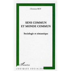 Sens commun et monde commun
