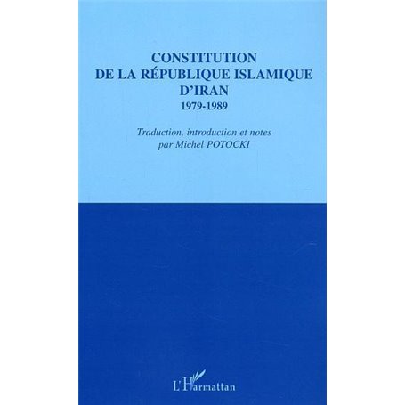 Constitution de la République islamique d'Iran 1979-1989