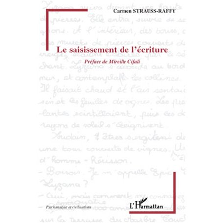 Le saisissement de l'écriture