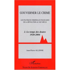 Gouverner le crime