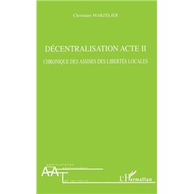 Décentralisation Acte II