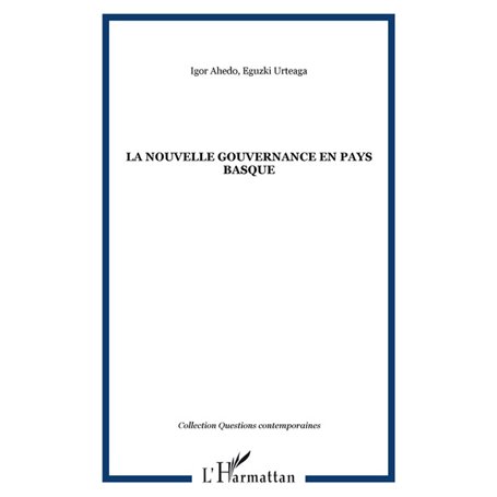 La nouvelle gouvernance en Pays Basque