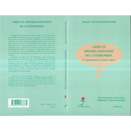 Crise et désorganisation de l'entreprise