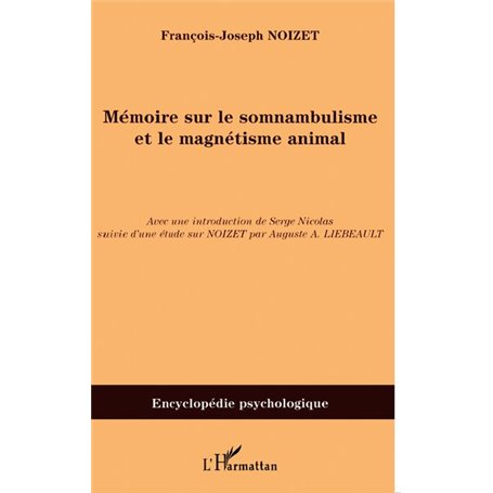 Mémoire sur le somnambulisme et le magnétisme animal