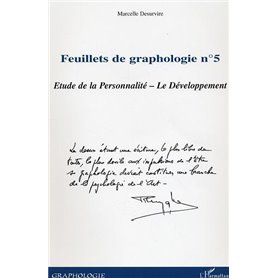 Feuillets de graphologie n°5