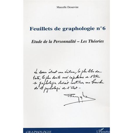 Feuillets de graphologie n°6