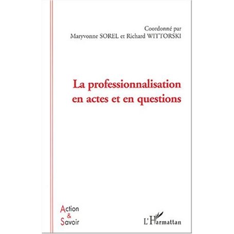 La professionnalisation en actes et en questions