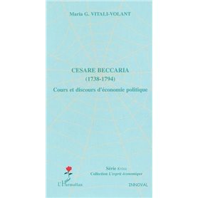 Cesare Beccaria (1738-1794)