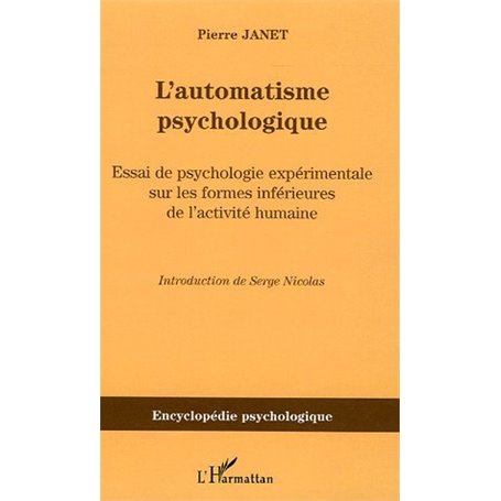 L'automatisme psychologique