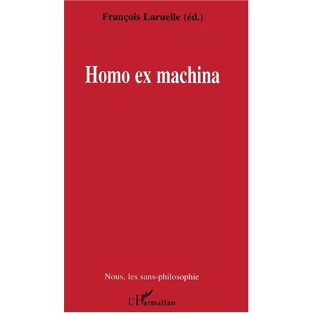 Homo ex machina