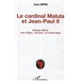 Le cardinal Malula et Jean-Paul II