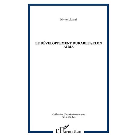 Le développement durable selon Alma