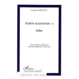 Ecrits allemands - I
