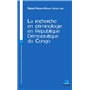 La recherche en criminologie en République Démocratique du Congo