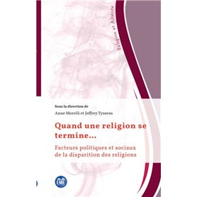 Quand une religion se termine...