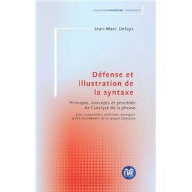 Défense et illustration de la syntaxe