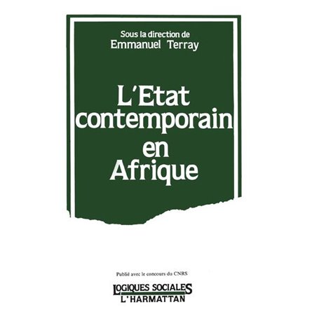 L'Etat contemporain en Afrique