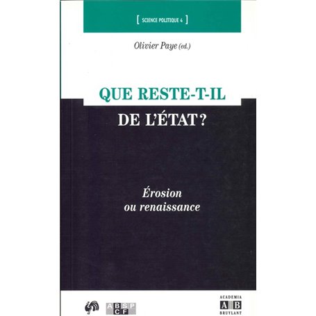 Que reste-t-il de l'Etat?