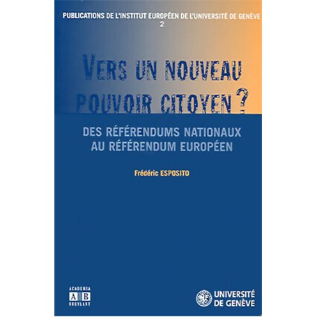 Vers un nouveau pouvoir citoyen ?