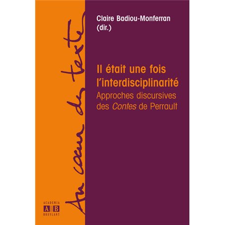 Il était une fois l'interdisciplinarité