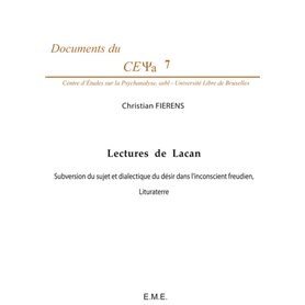 Lectures de Lacan