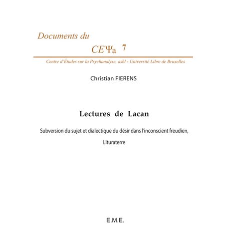 Lectures de Lacan