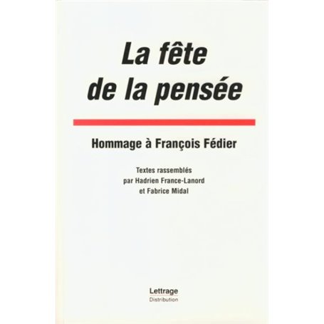 La fête de la pensée