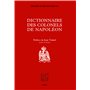 Dictionnaire des colonels de Napoléon