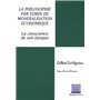 La philosophie par temps de mondialisation économique