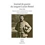 Journal de guerre du sergent Lucien Botrel