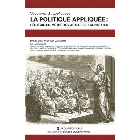 Vous avez-dit appliquée? La politique appliquée