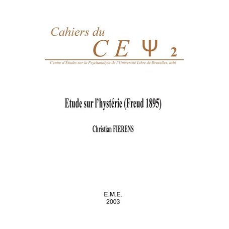 Etude sur l'hystérie (Freud 1895)