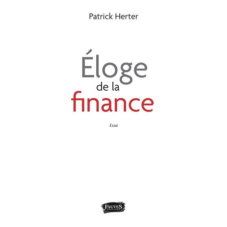 Éloge de la finance