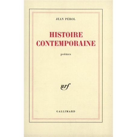 Histoire contemporaine