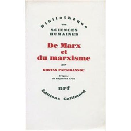 De Marx et du marxisme