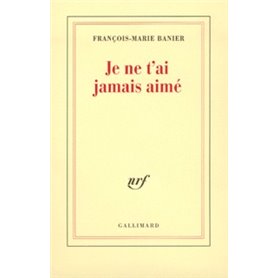 Je ne t'ai jamais aimé
