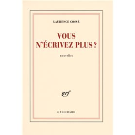 Vous n'écrivez plus ?