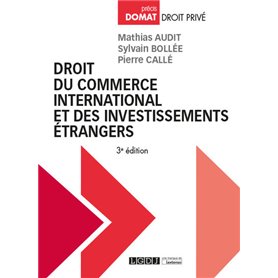 Droit du commerce international et des  investissements étrangers