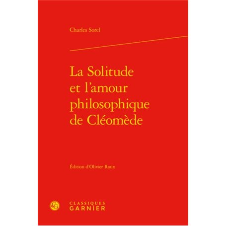 La Solitude et l'amour philosophique de Cléomède